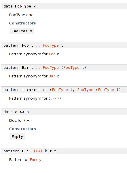 Pattern Synonyms